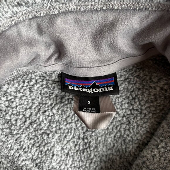 Patagonia Women's Better Sweater 1/4 Zip Grey Womens Small - Picture 3 of 11